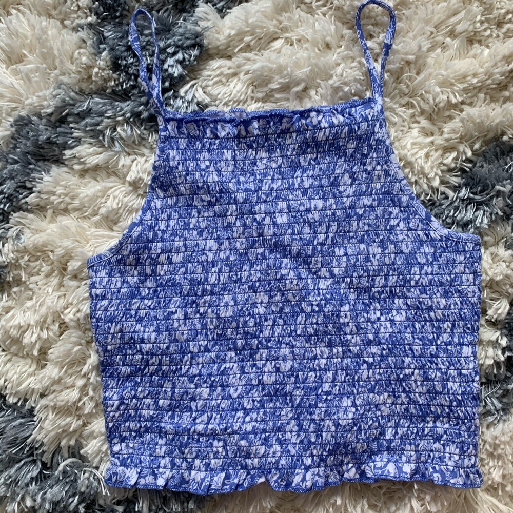 floral halter top